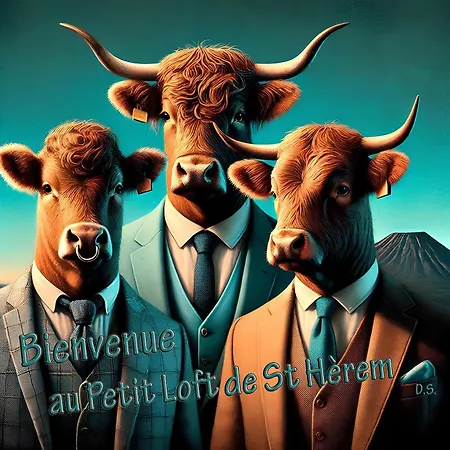 Le Petit Loft De Saint Herem Apartment *